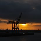Dunkerque Frankreich - Containerhafen