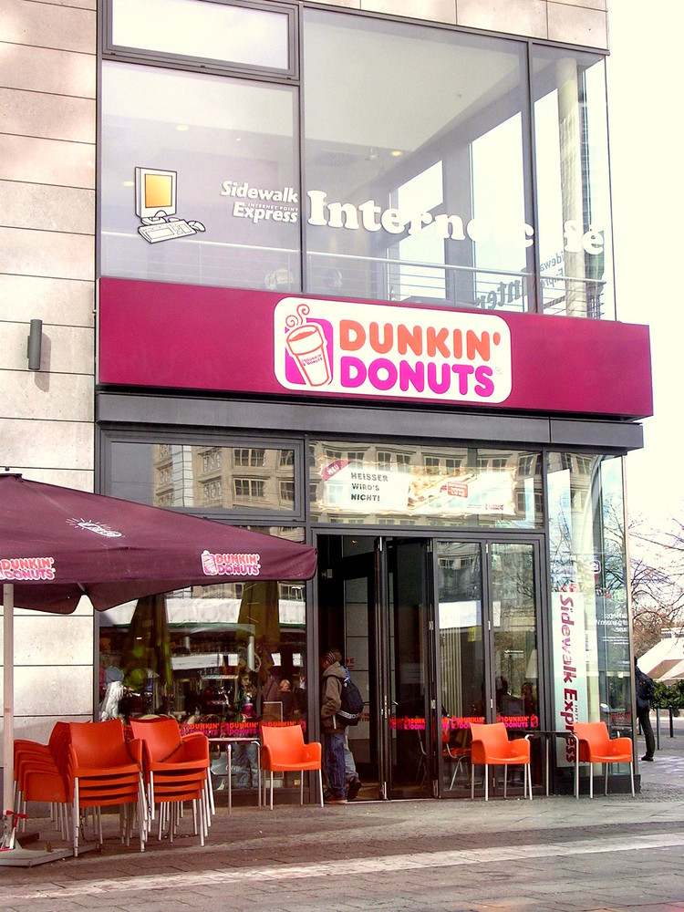 dunkin' donuts.