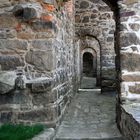 Dunkle Gänge, Ruine der Nikolai-Kirche in Bautzen