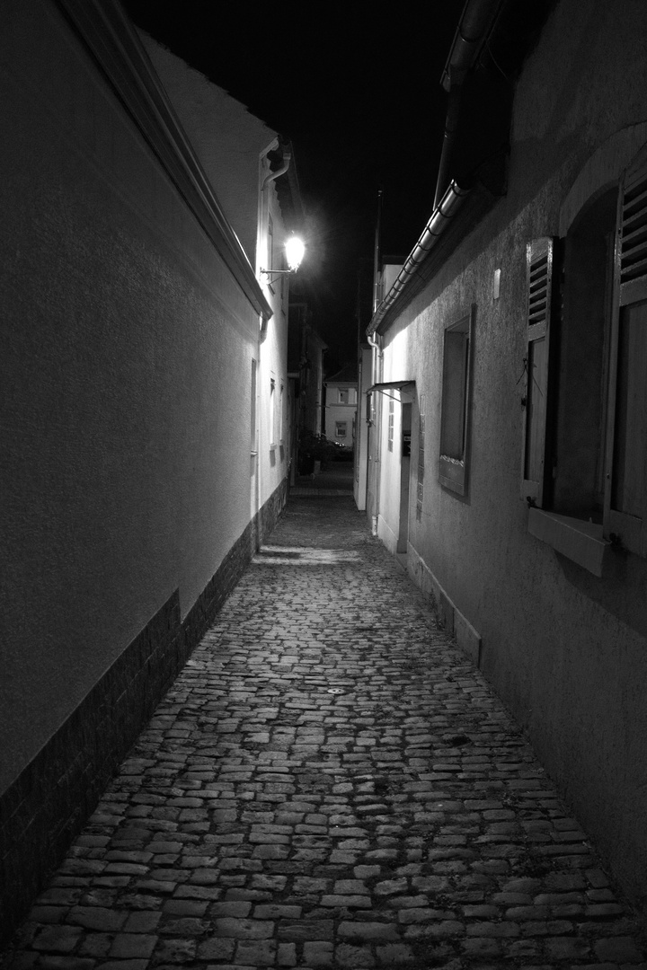 Dunkle Gasse