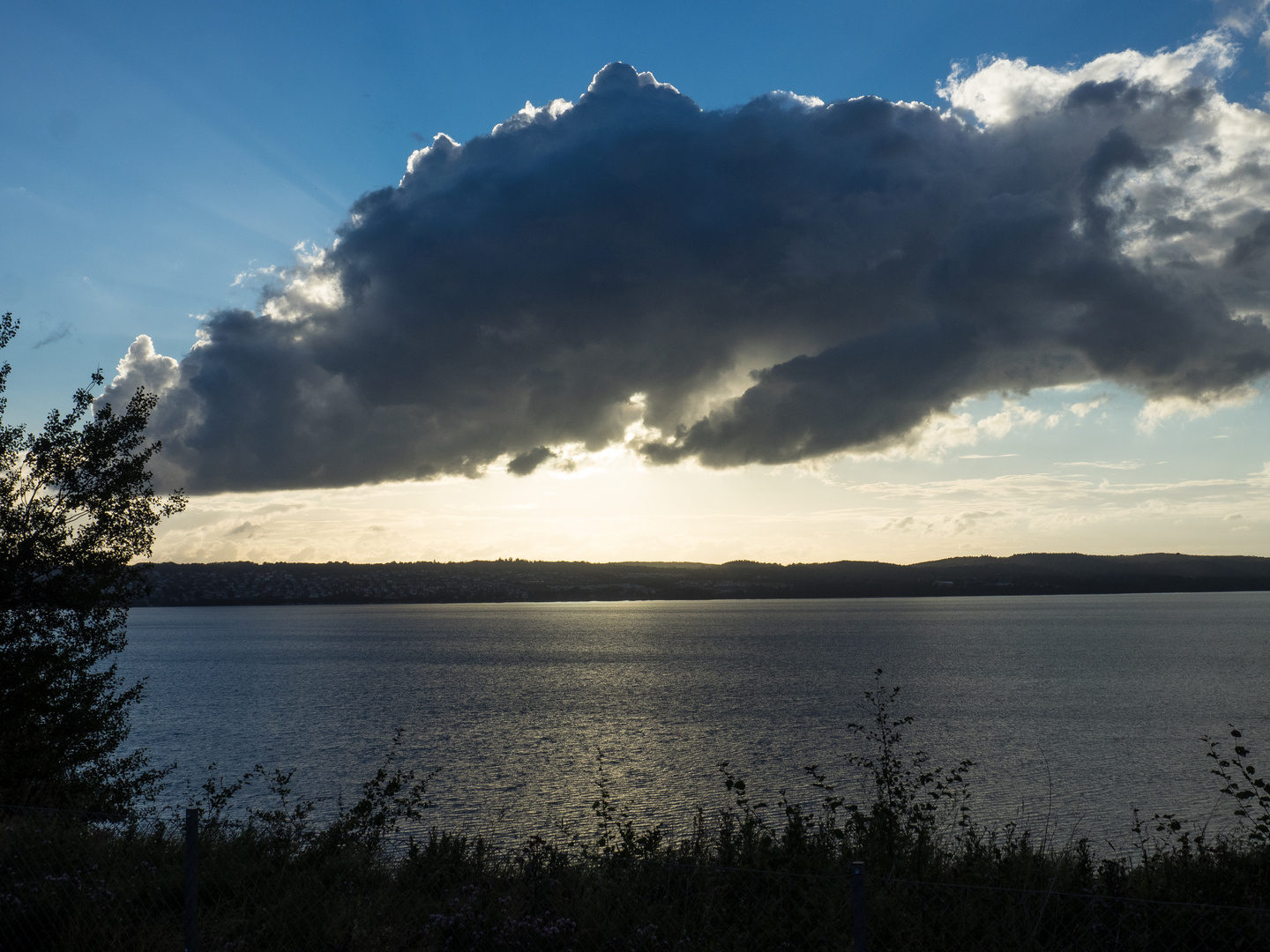 Dunkle Wolke über Jönköping