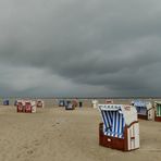 dunkle Wolken