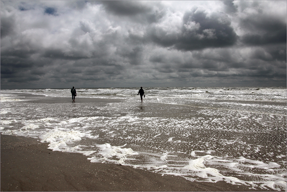 Dunkle Wolken ...