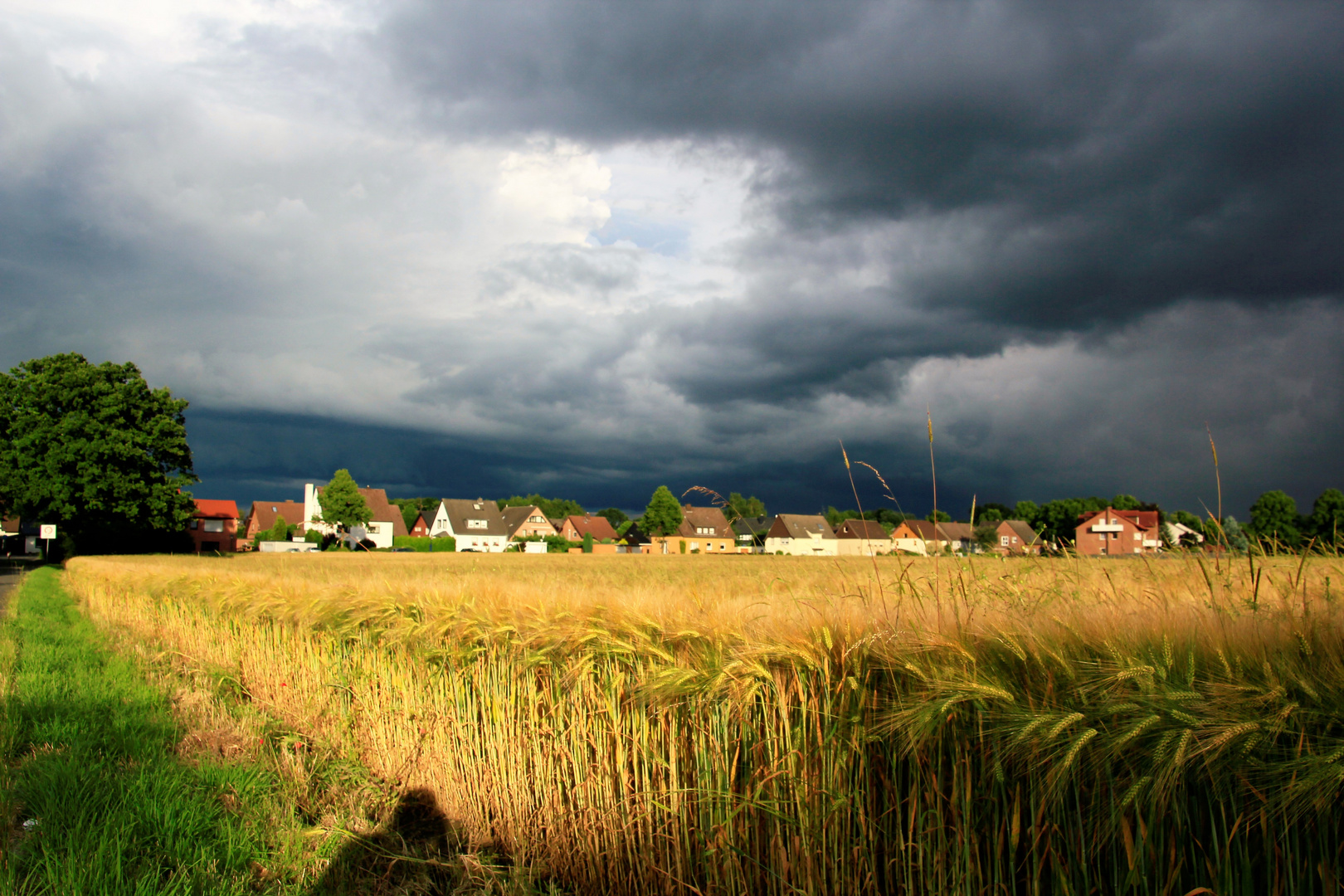 Dunkle Wolken