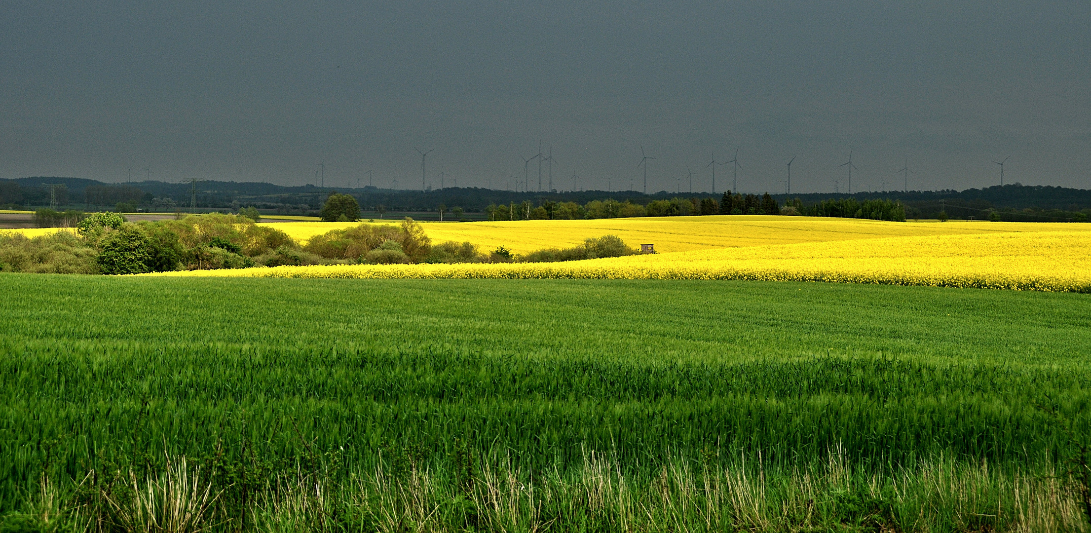 Dunkle Wolken