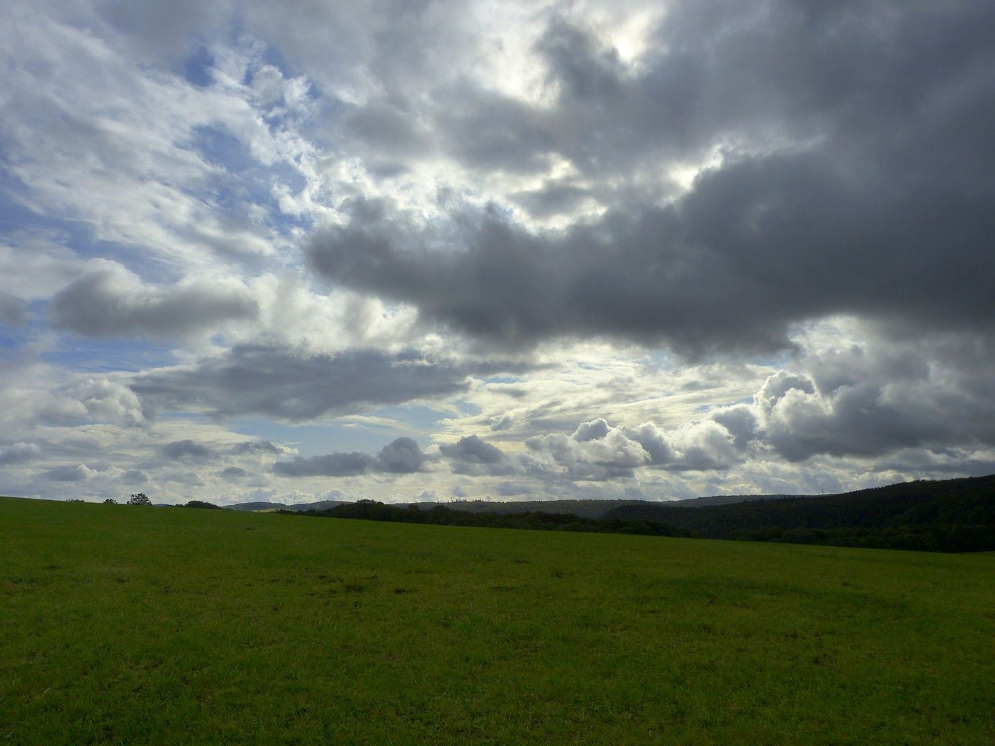 Dunkle Wolken