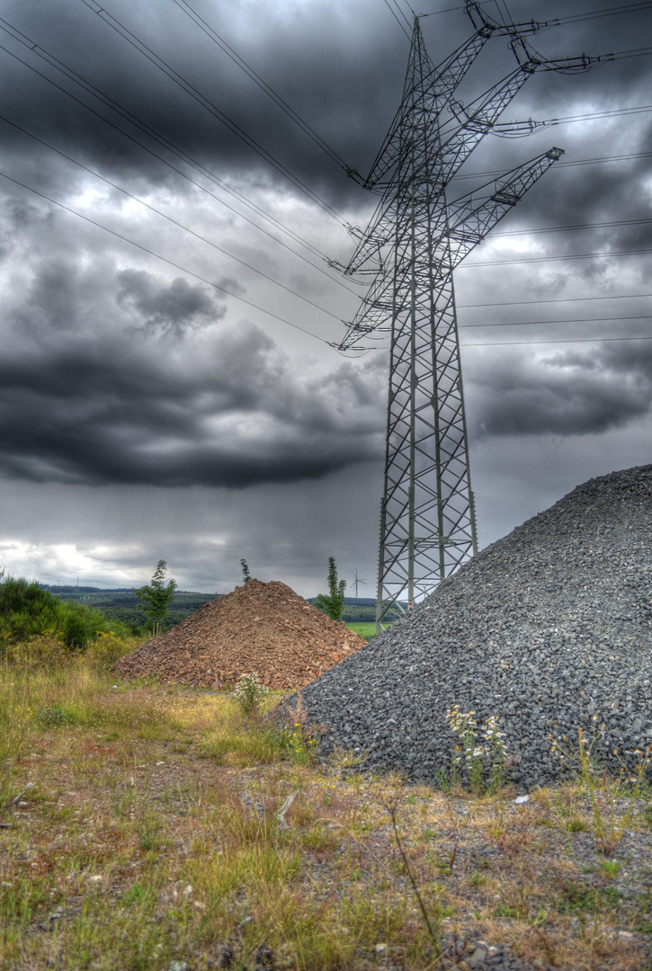 Dunkle Wolken