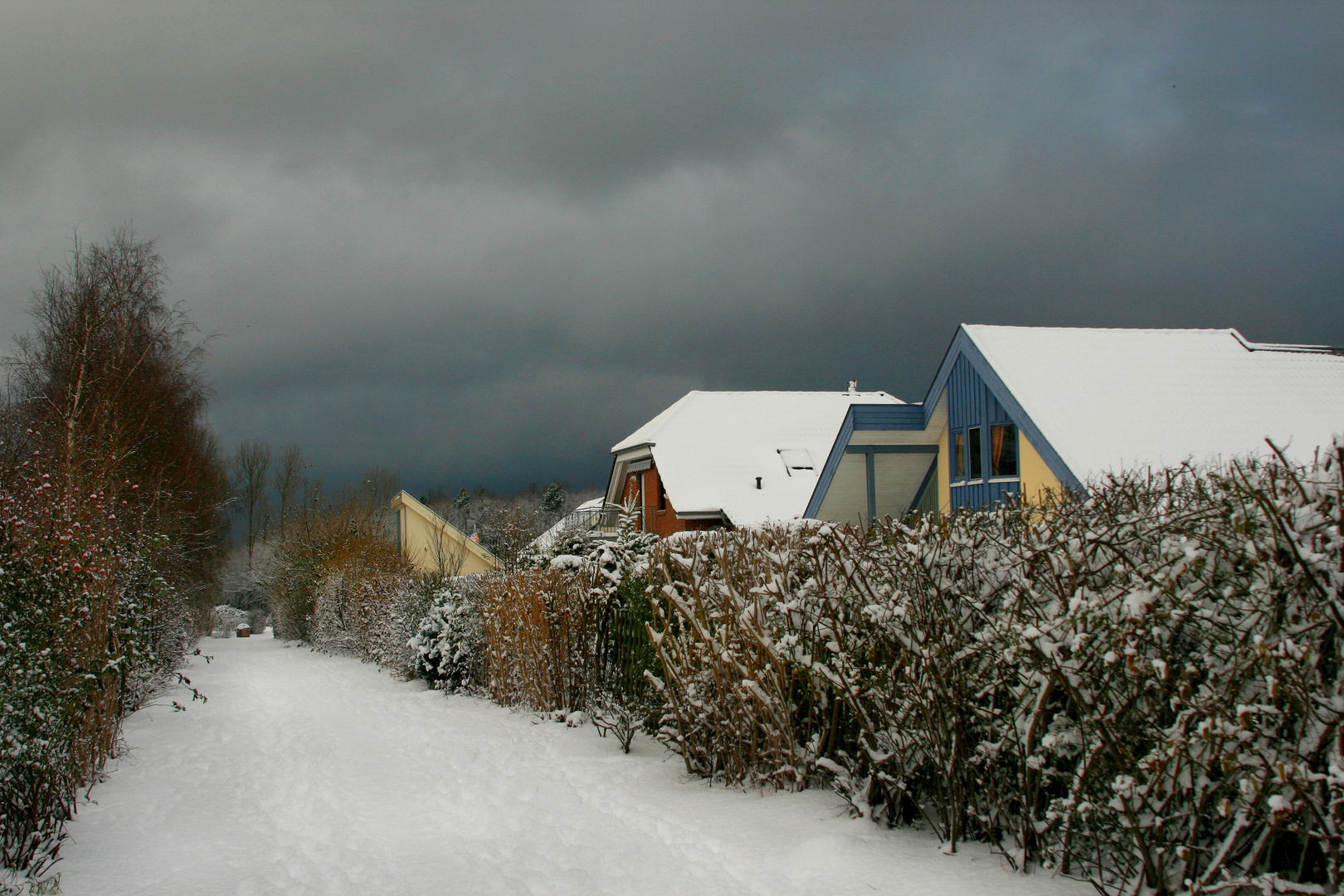 Dunkle Wolken