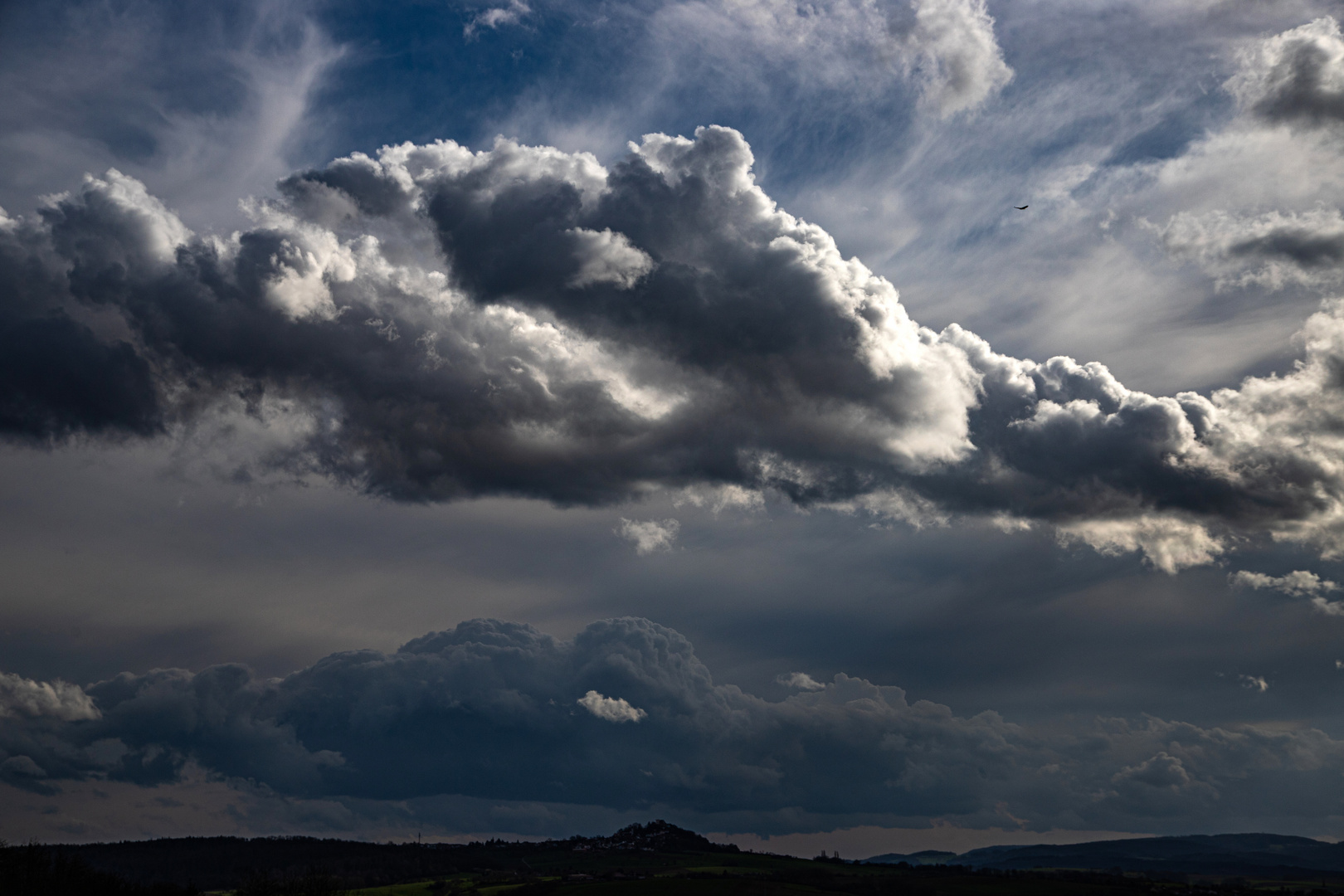 Dunkle Wolken