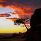 Dunkle Wolken (Nähe Gamsberg Pass, Namibia) 