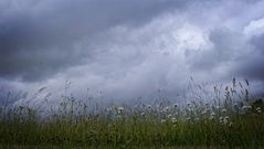 Dunkle Wolken über...