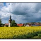 Dunkle Wolken über Bachenau