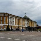 Dunkle Wolken über dem Kreml - Moskau