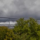 Dunkle Wolken über dem Niedersachsenstadion