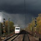 Dunkle Wolken über den ICE