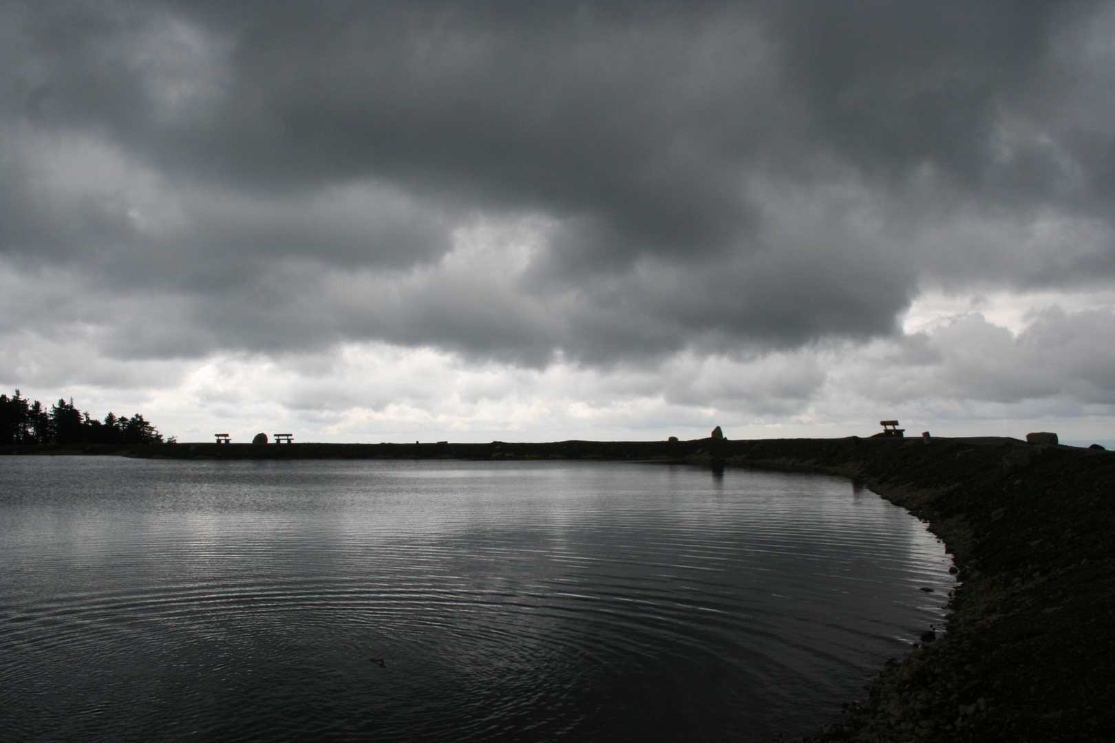 Dunkle Wolken über den Wurmberg