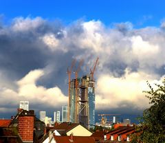 ...dunkle Wolken über der EZB...