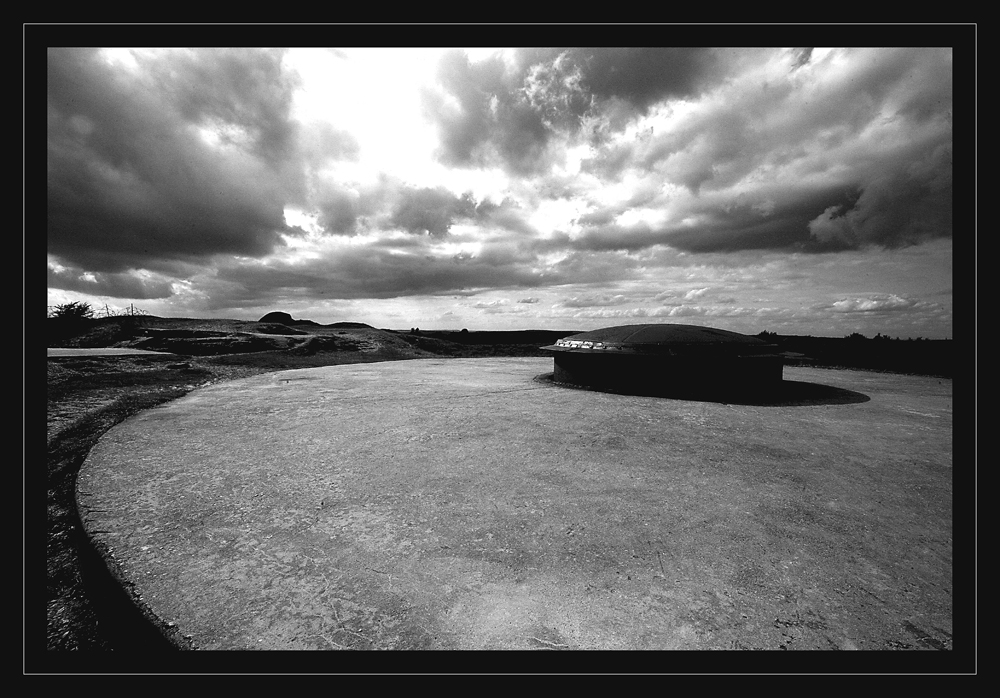 dunkle Wolken über Fort de Douaumont