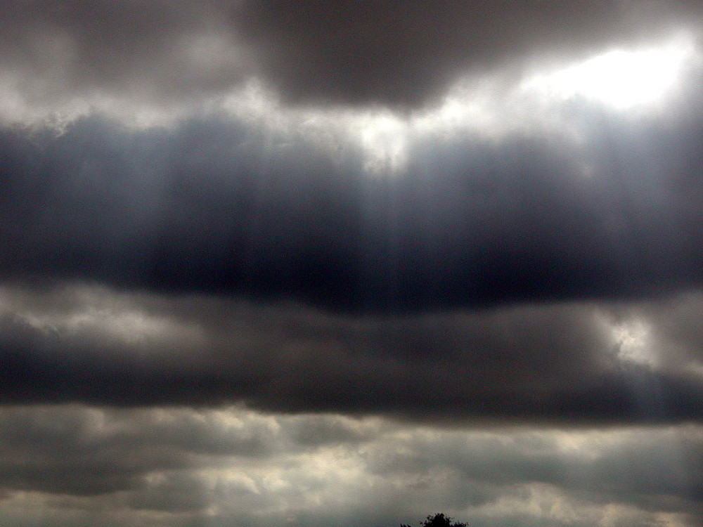 Dunkle Wolken über Krefeld