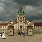 Dunkle Wolken über Schloss Charlottenburg