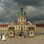 Dunkle Wolken über Schloss Charlottenburg