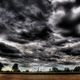 dunkle Wolken ber Straubing