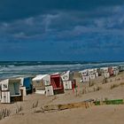 Dunkle Wolken über Sylt