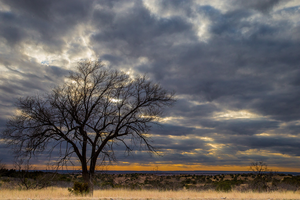 Dunkle Wolken über Texas