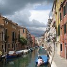 Dunkle Wolken über Venedig
