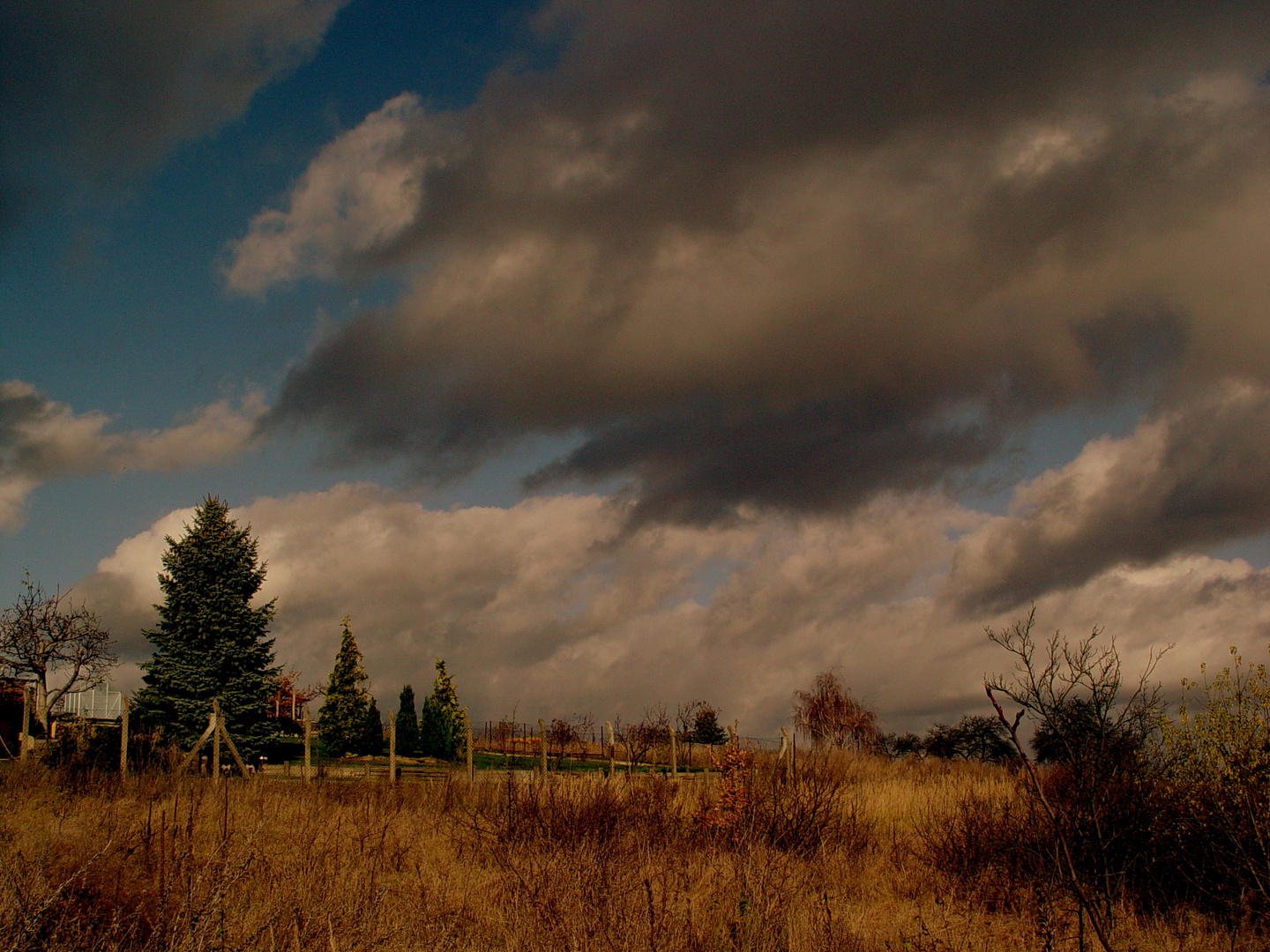 dunkle Wolken über Werder