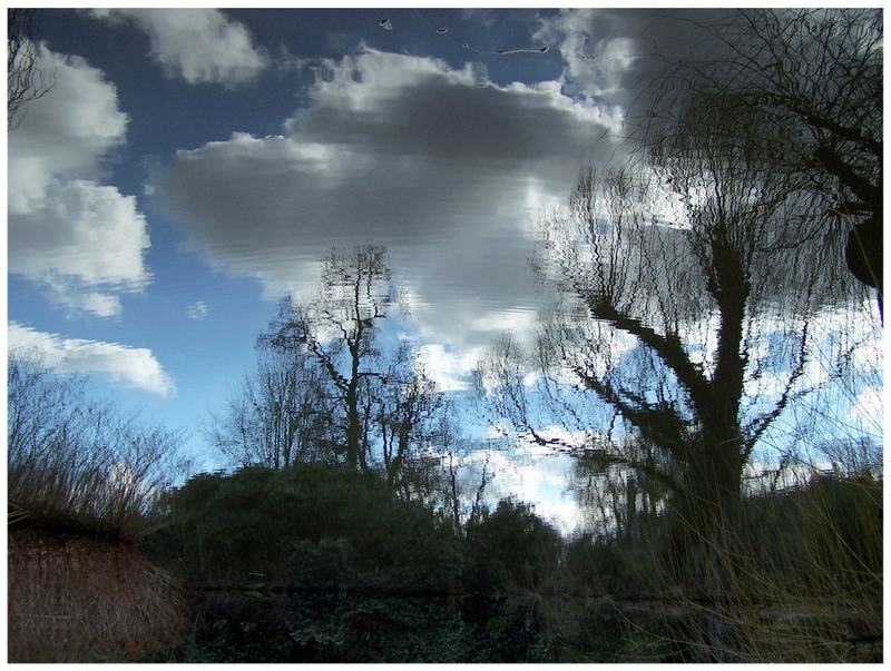 Dunkle Wolken ziehen auf