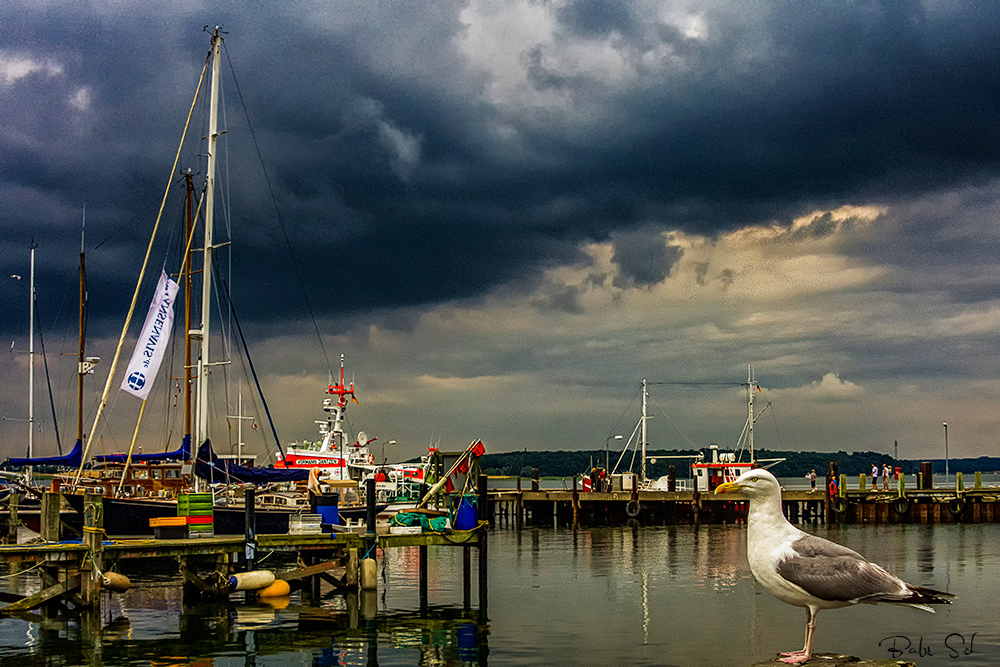 Dunkle Wolken ziehen auf...