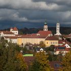 Dunkler Himmel über Sulzbach