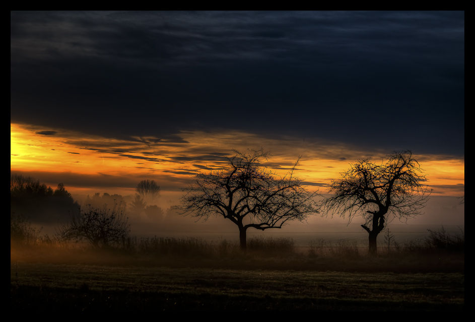 Dunkler Morgen