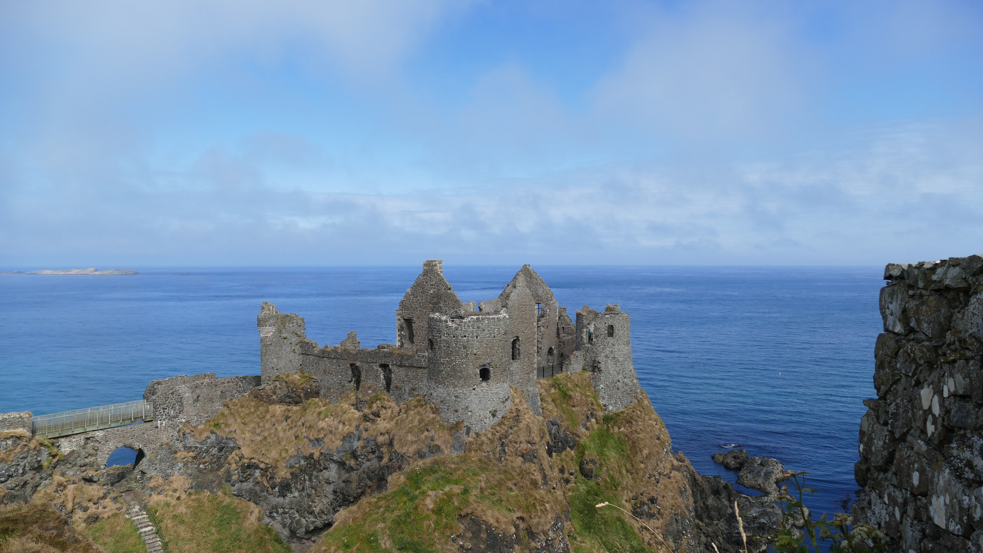 Dunluce Castle im County Antrim/ North Ireland