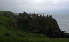 Dunluce Castle ohne Sonne