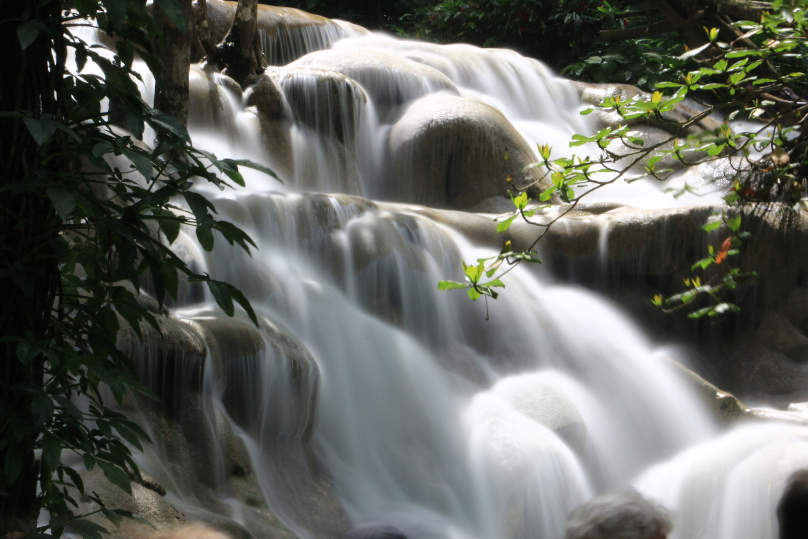 Dunn's River Falls auf Jamaika (Ocho Rios)