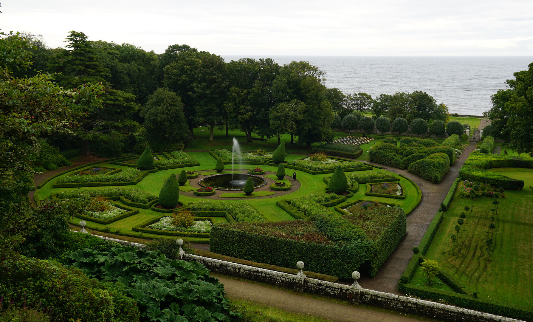 Dunrobin Castle - Gartenanlage