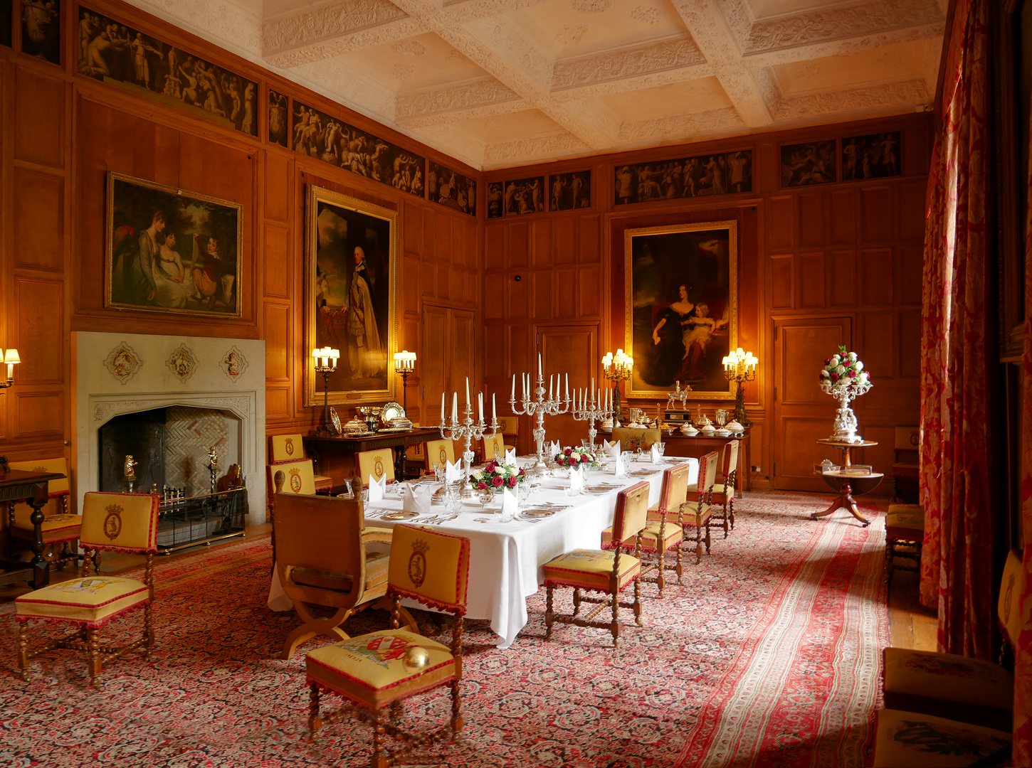 Dunrobin Castle The Dining Room Foto Bild Architektur