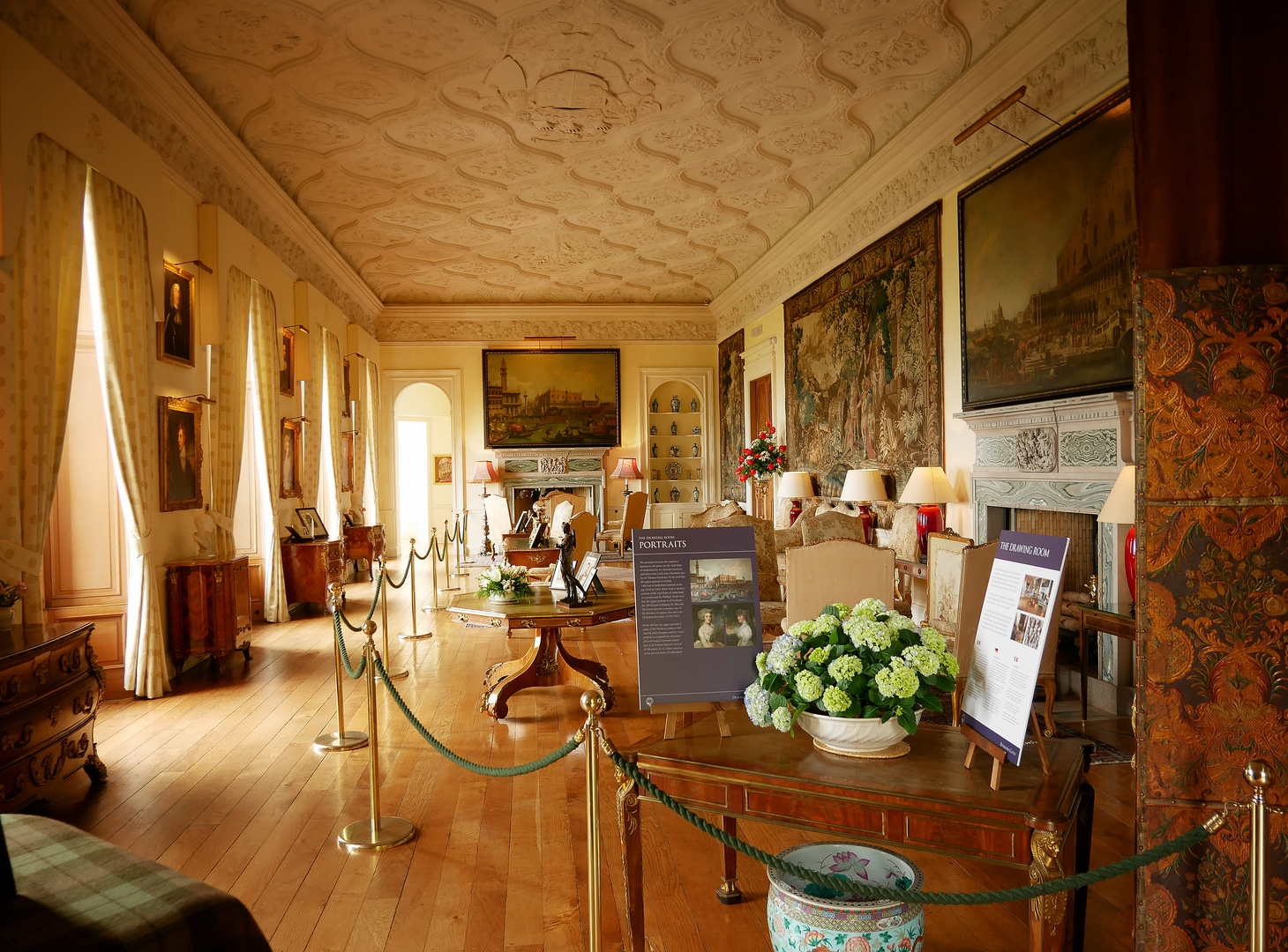 Dunrobin Castle The Drawing Room Foto Bild World