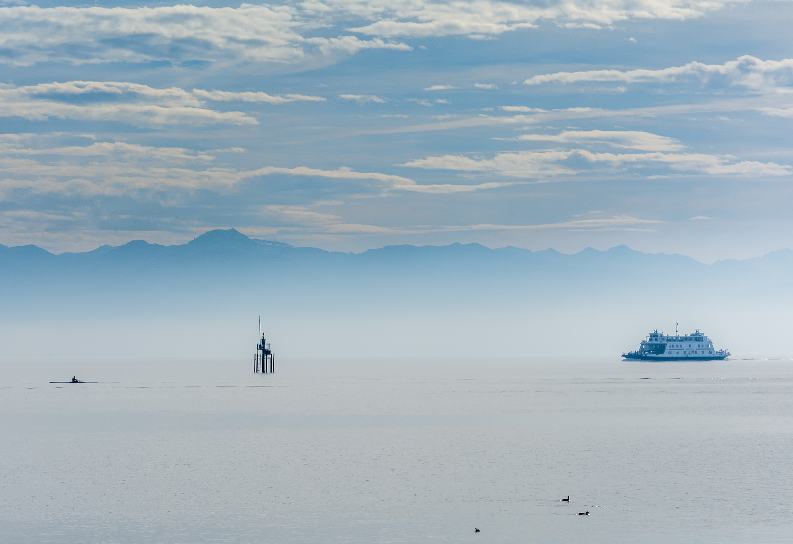 Dunst am Bodensee