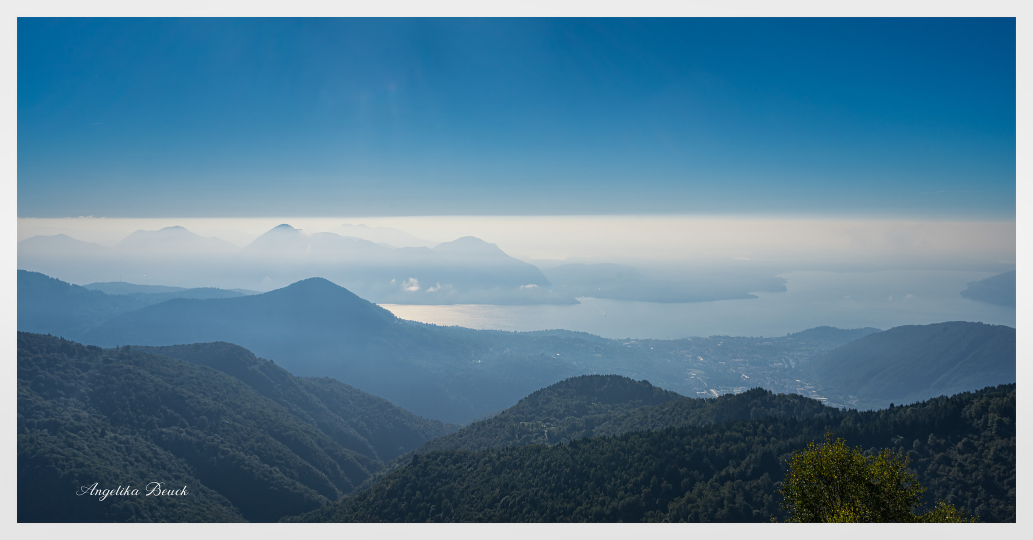 Dunst am Lago Maggiore