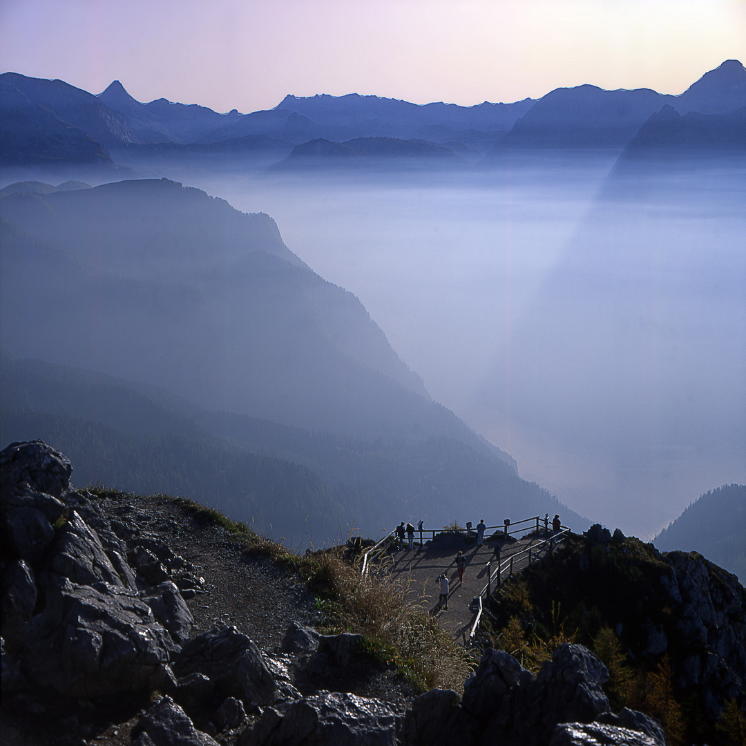 Dunst über dem Königssee