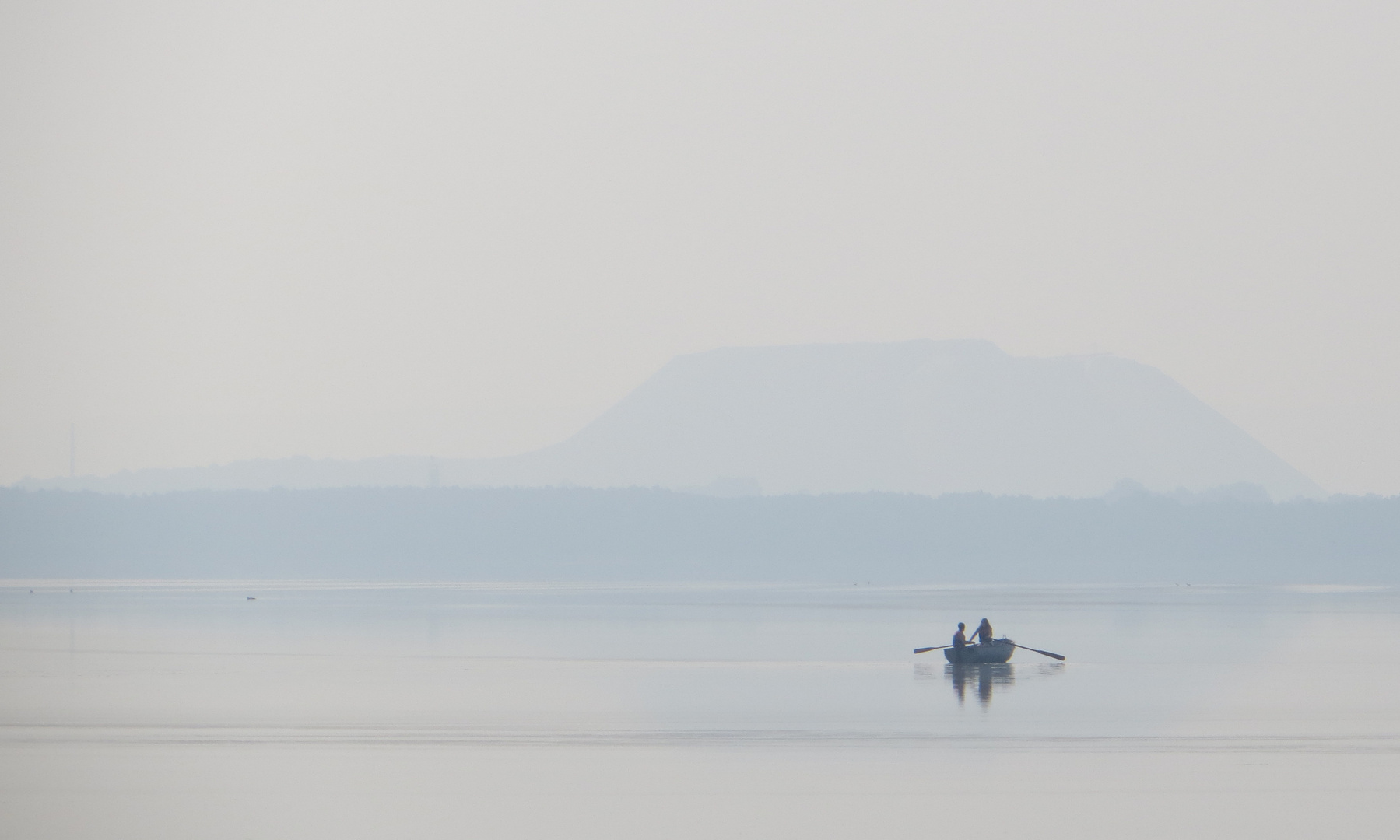 Dunst über dem Steinhuder Meer