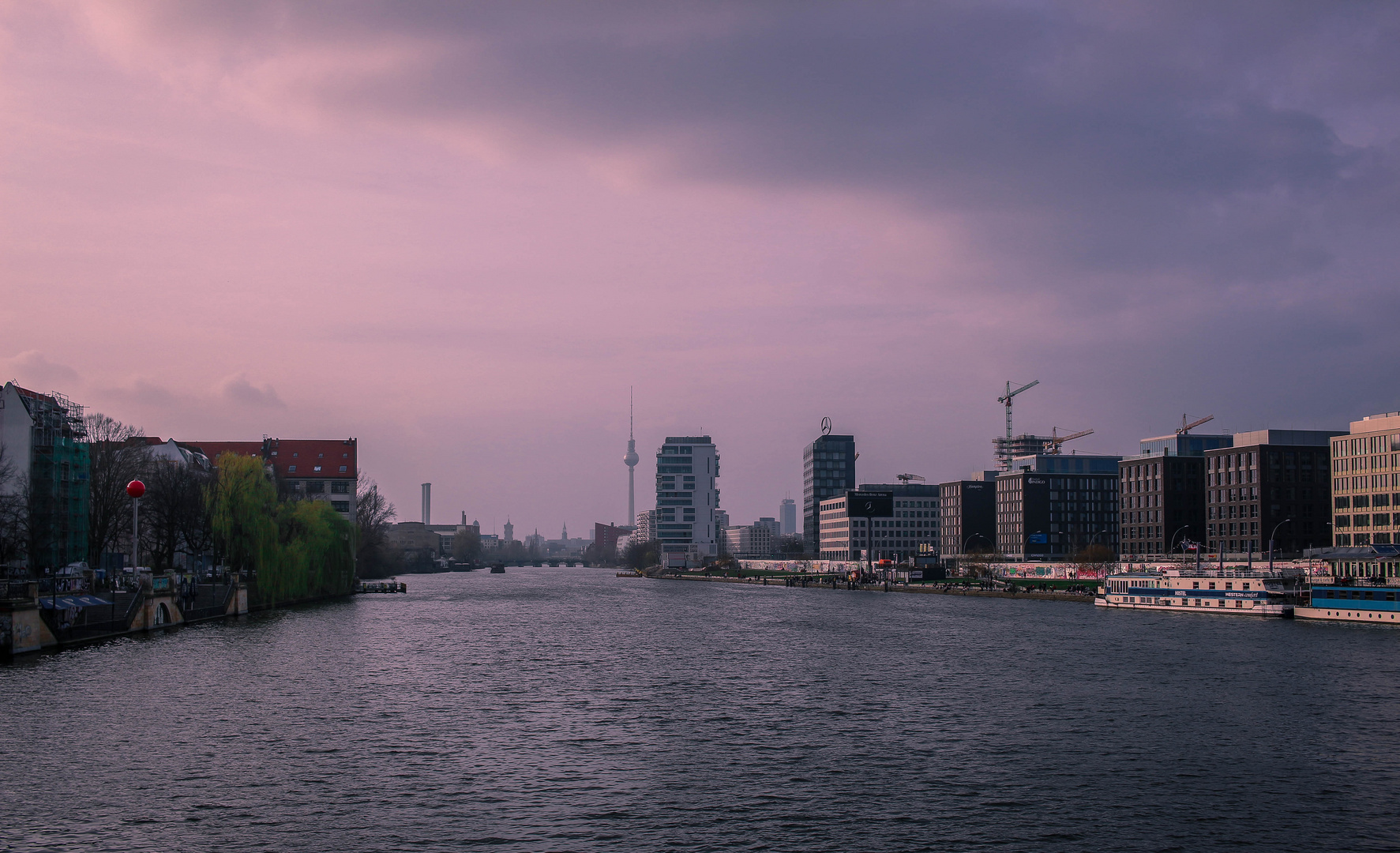 Dunst über der Hauptstadt