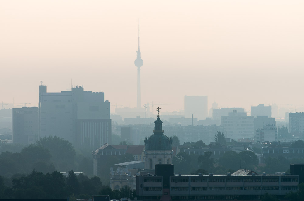 Dunst über der Stadt