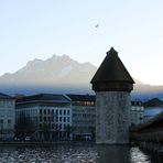 Dunst über Luzern ...