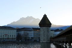 Dunst über Luzern ...