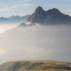 Dunst um den Peitlerkofel 2875m