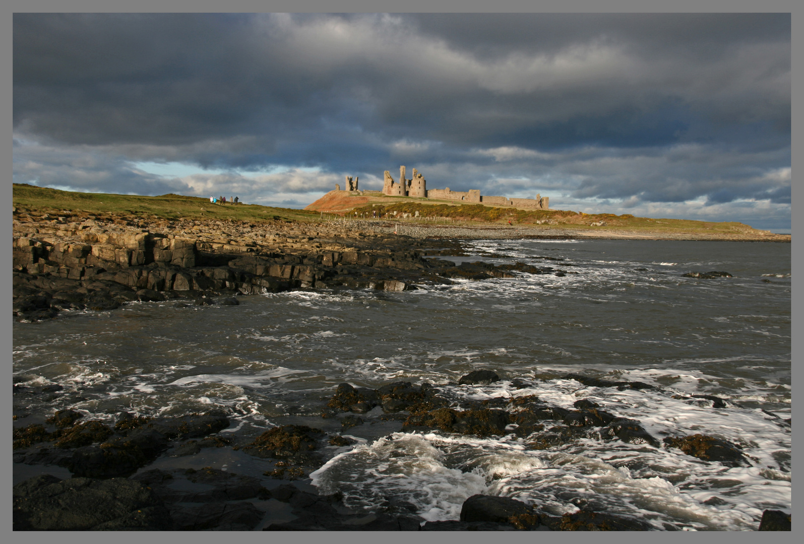 Dunstanburgh castle A4